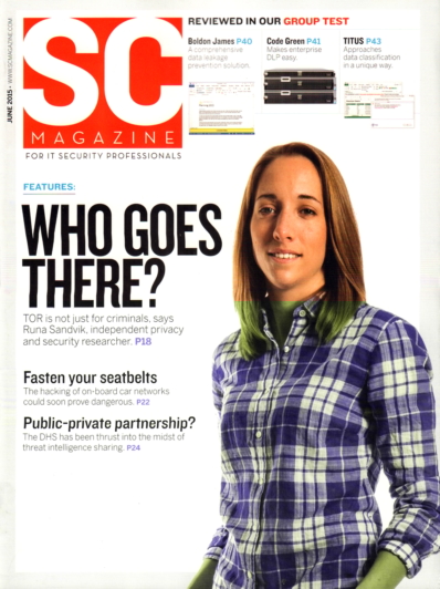 SC Magazine - U.S. edition June 01, 2015 Issue Cover