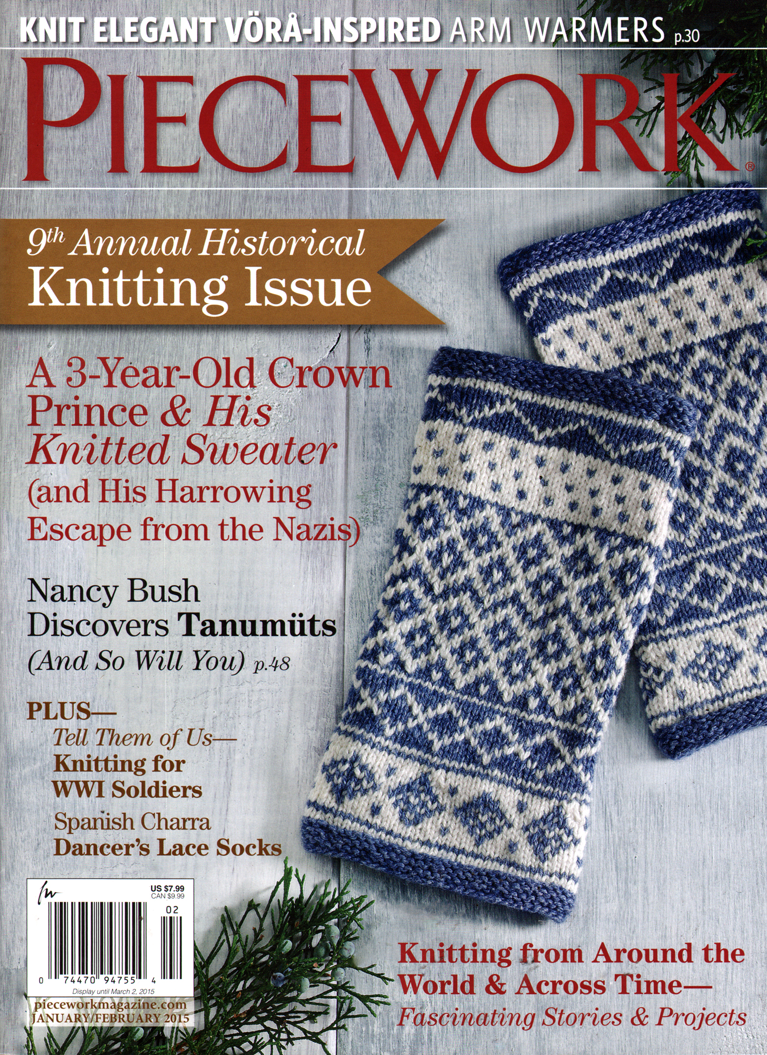 Piecework January 01, 2015 Issue Cover