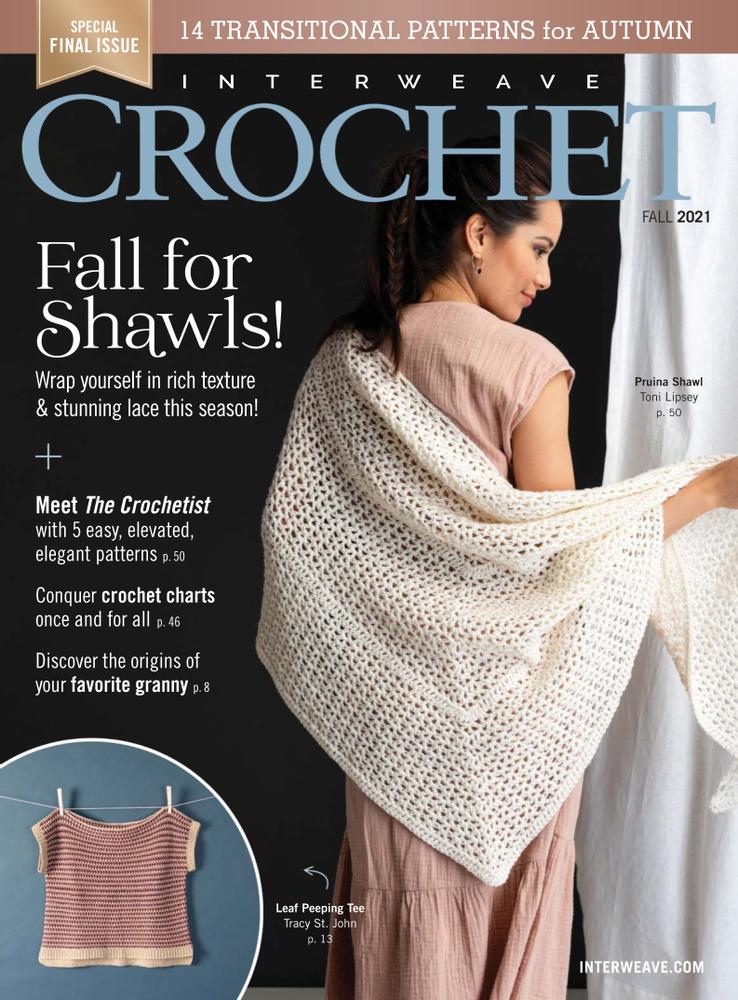 Interweave-Crochet September 01, 2021 Issue Cover
