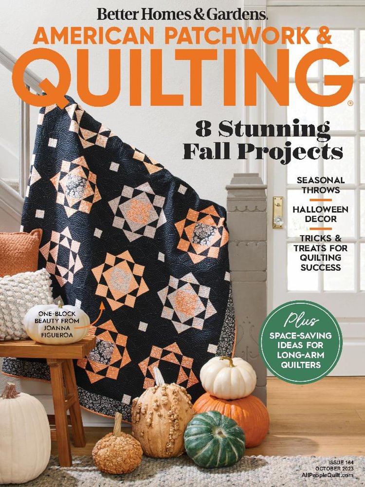 american-patchwork-and-quilting October 01, 2023 Issue Cover
