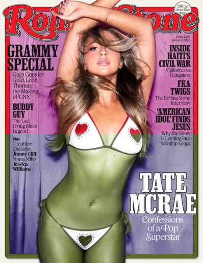 Rolling Stone January 01, 2026 Issue Cover