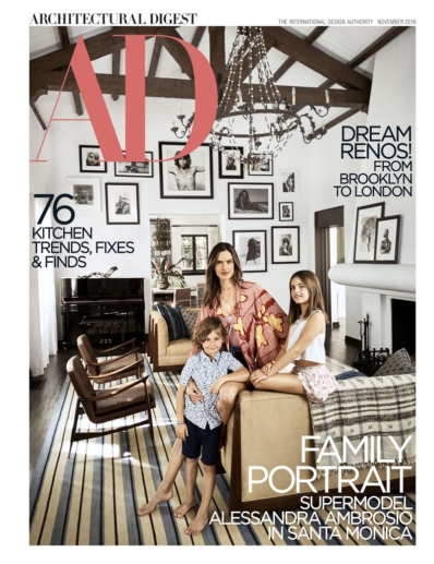 Architectural Digest November 01, 2018 Issue Cover