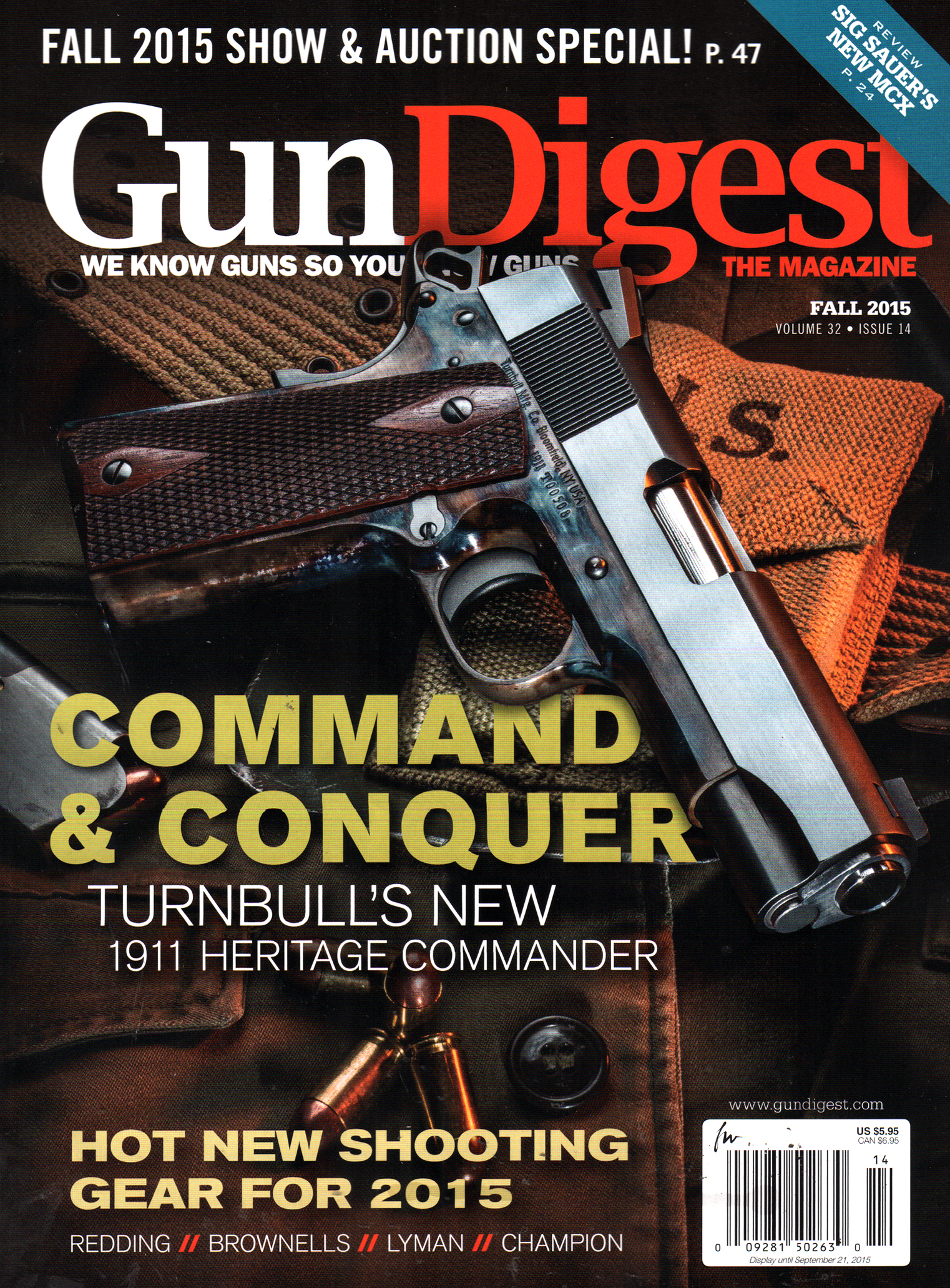 Gun-Digest September 01, 2015 Issue Cover