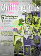 Quilting-Arts October 01, 2017 Issue Cover