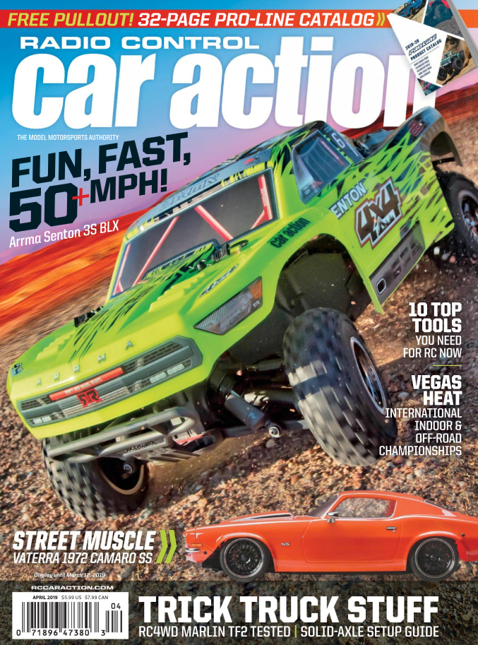 Radio-Control-Car-Action April 01, 2019 Issue Cover