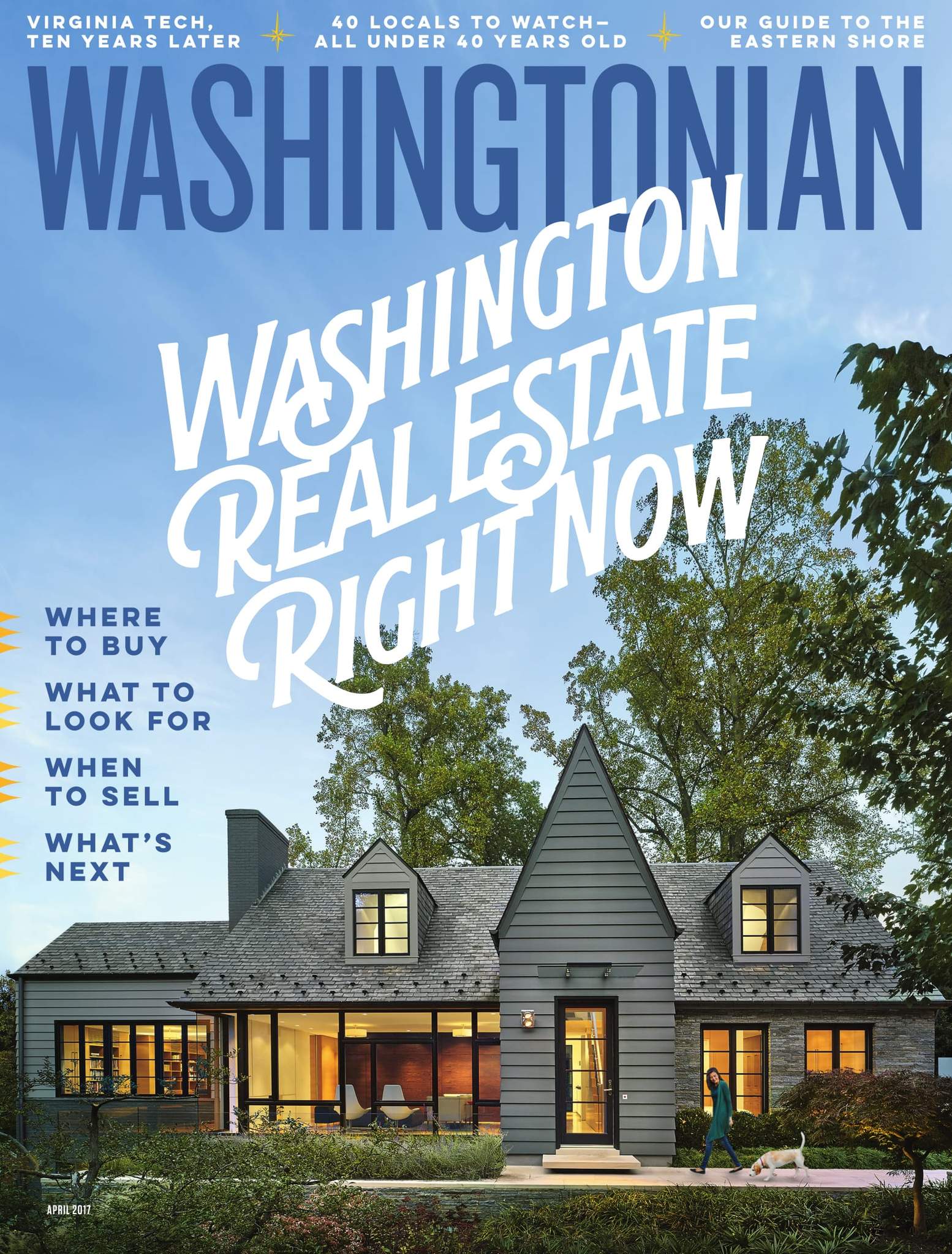 Washingtonian April 01, 2017 Issue Cover