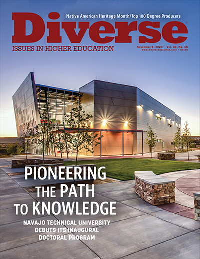Diverse-Issues-In-Higher-Education November 09, 2023 Issue Cover