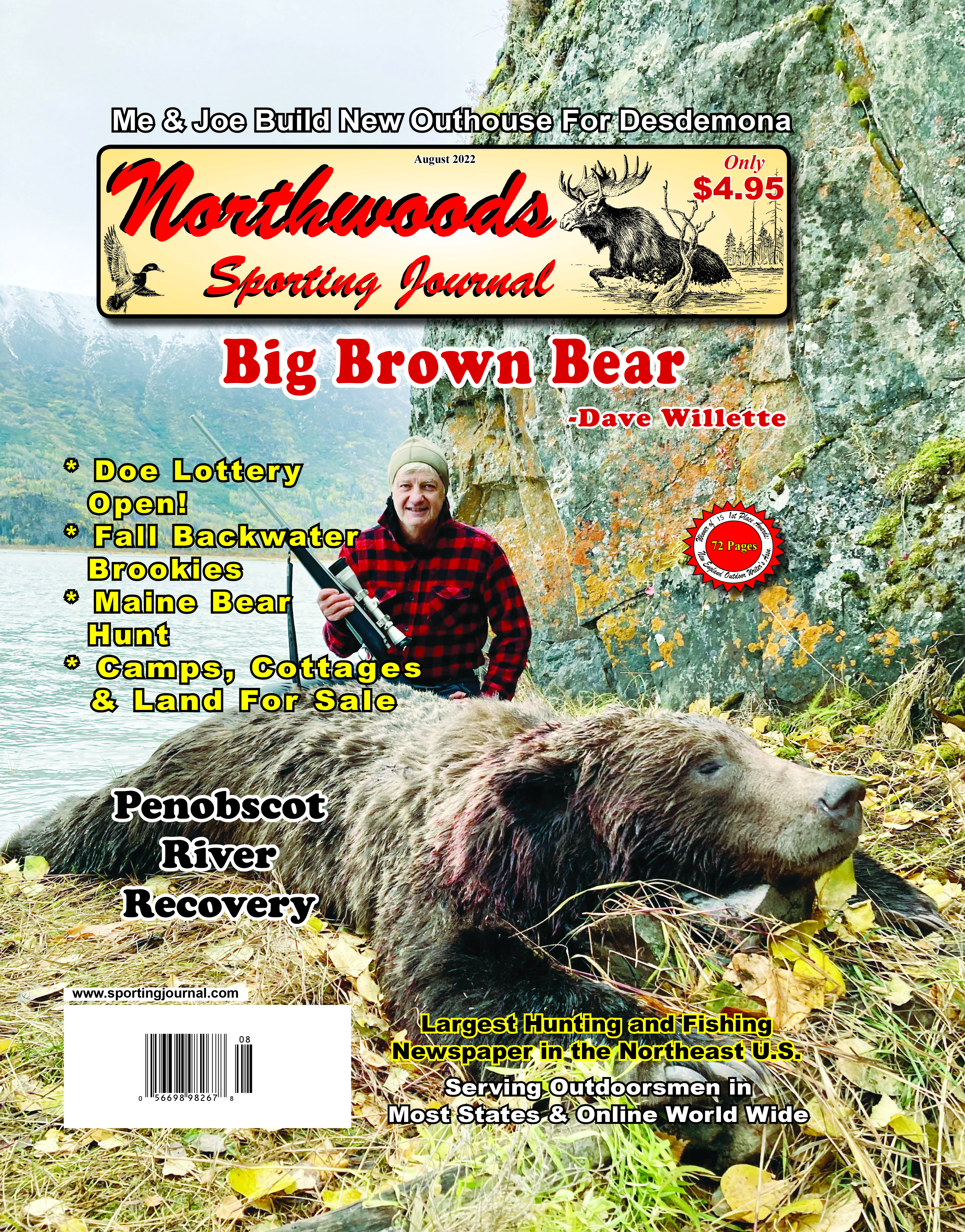 Northwoods-Sporting-Journal August 01, 2022 Issue Cover