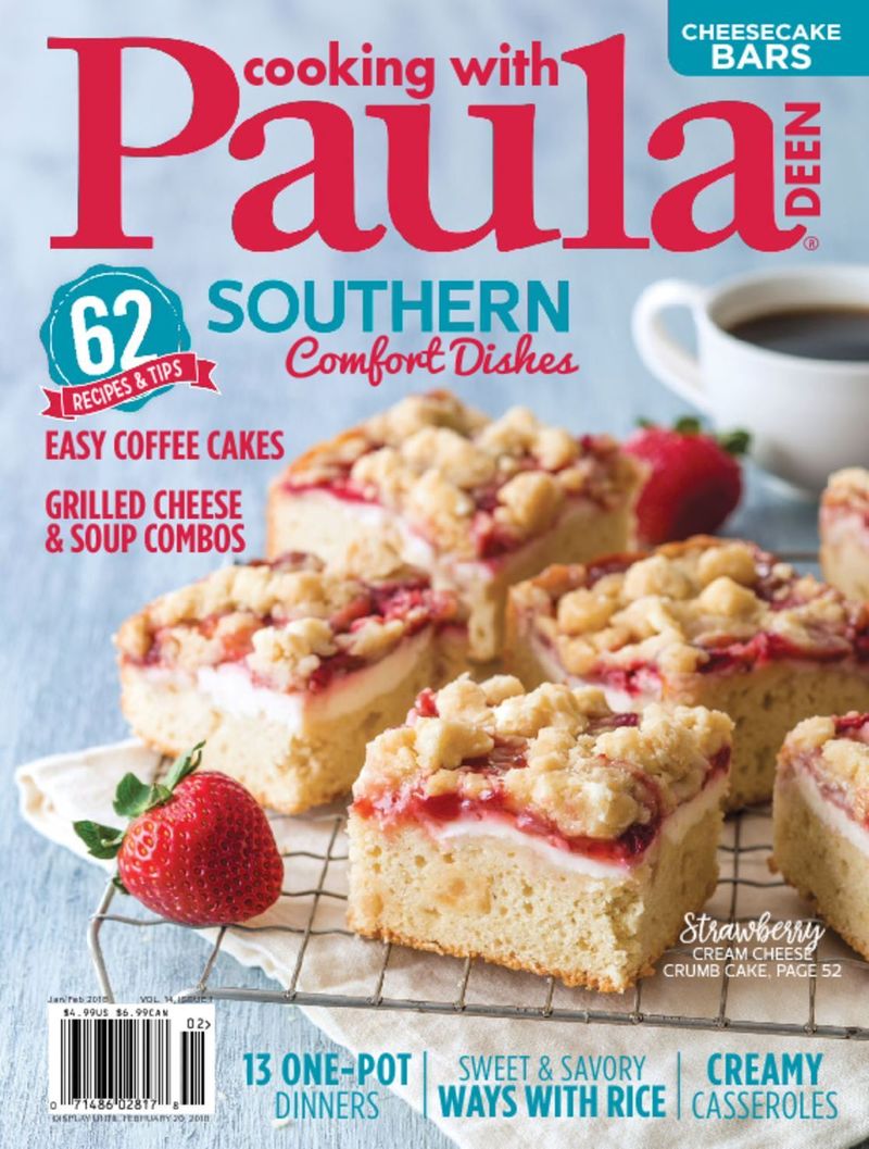 Cooking-With-Paula-Deen January 01, 2018 Issue Cover