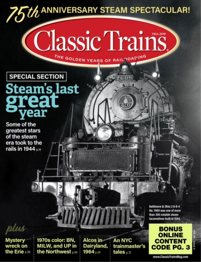 Classic Trains September 01, 2019 Issue Cover