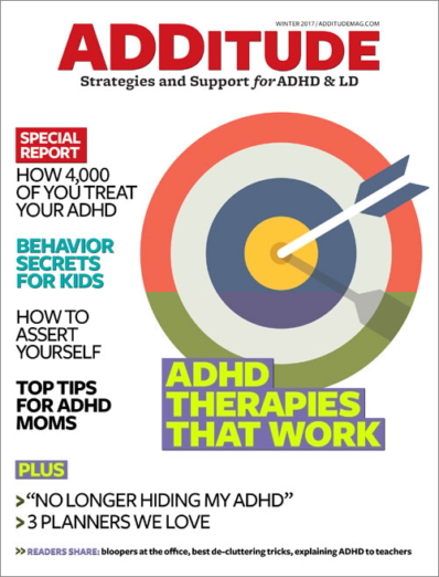 ADDitude December 01, 2017 Issue Cover