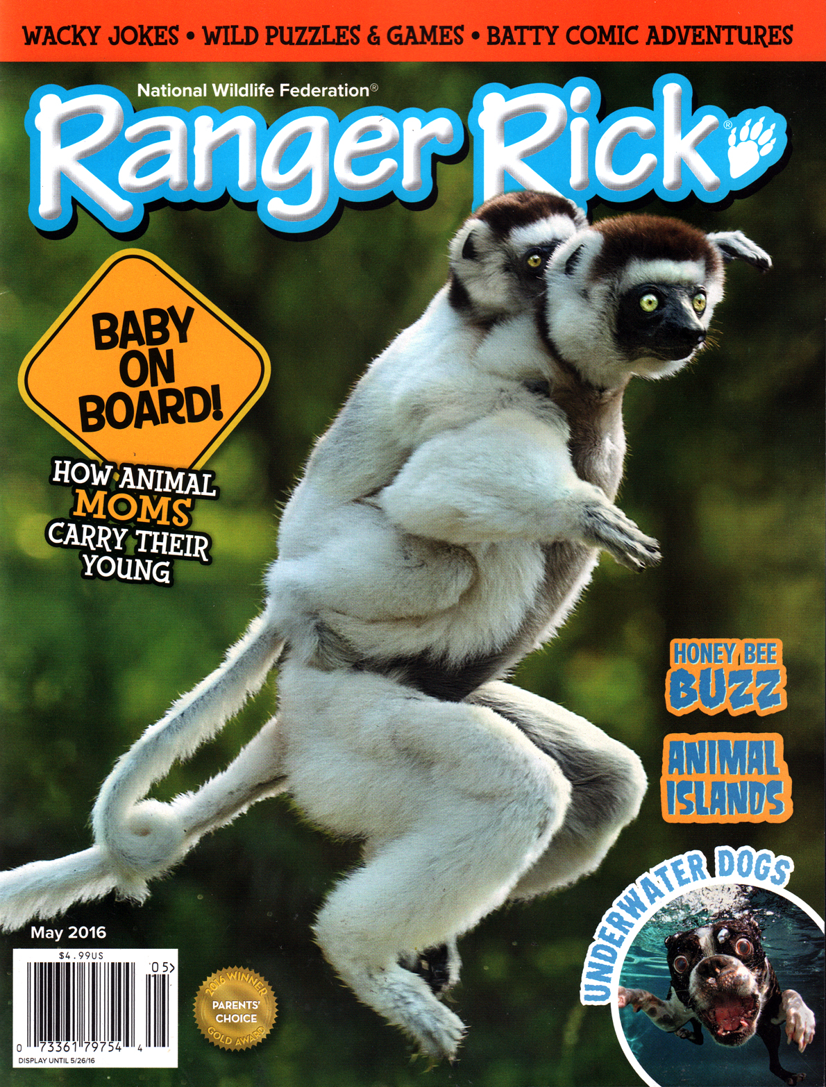 Ranger-Rick May 01, 2016 Issue Cover
