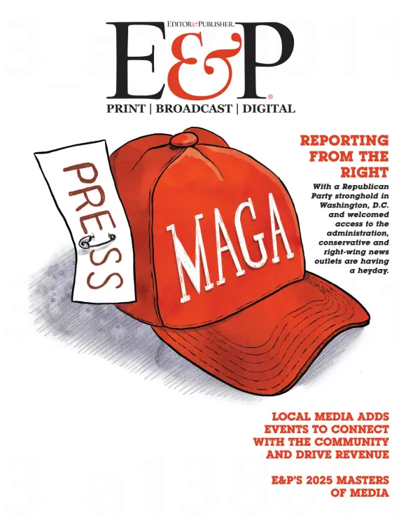 Editor-and-Publisher April 01, 2025 Issue Cover