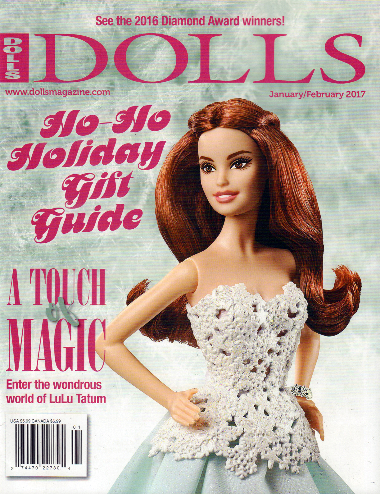 Dolls January 01, 2017 Issue Cover