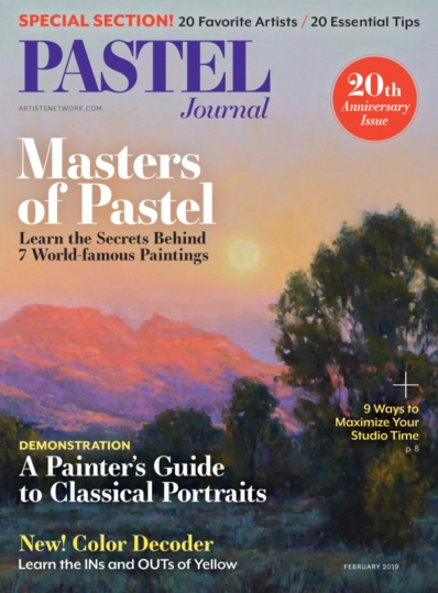Pastel Journal February 01, 2019 Issue Cover