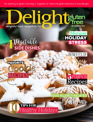 Delight-Gluten-Free December 01, 2024 Issue Cover