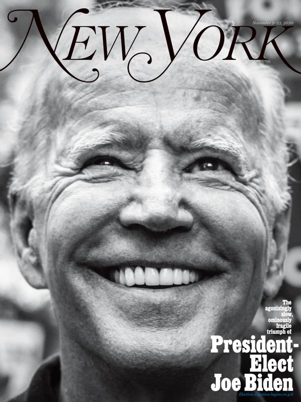 New-York-Magazine November 09, 2020 Issue Cover