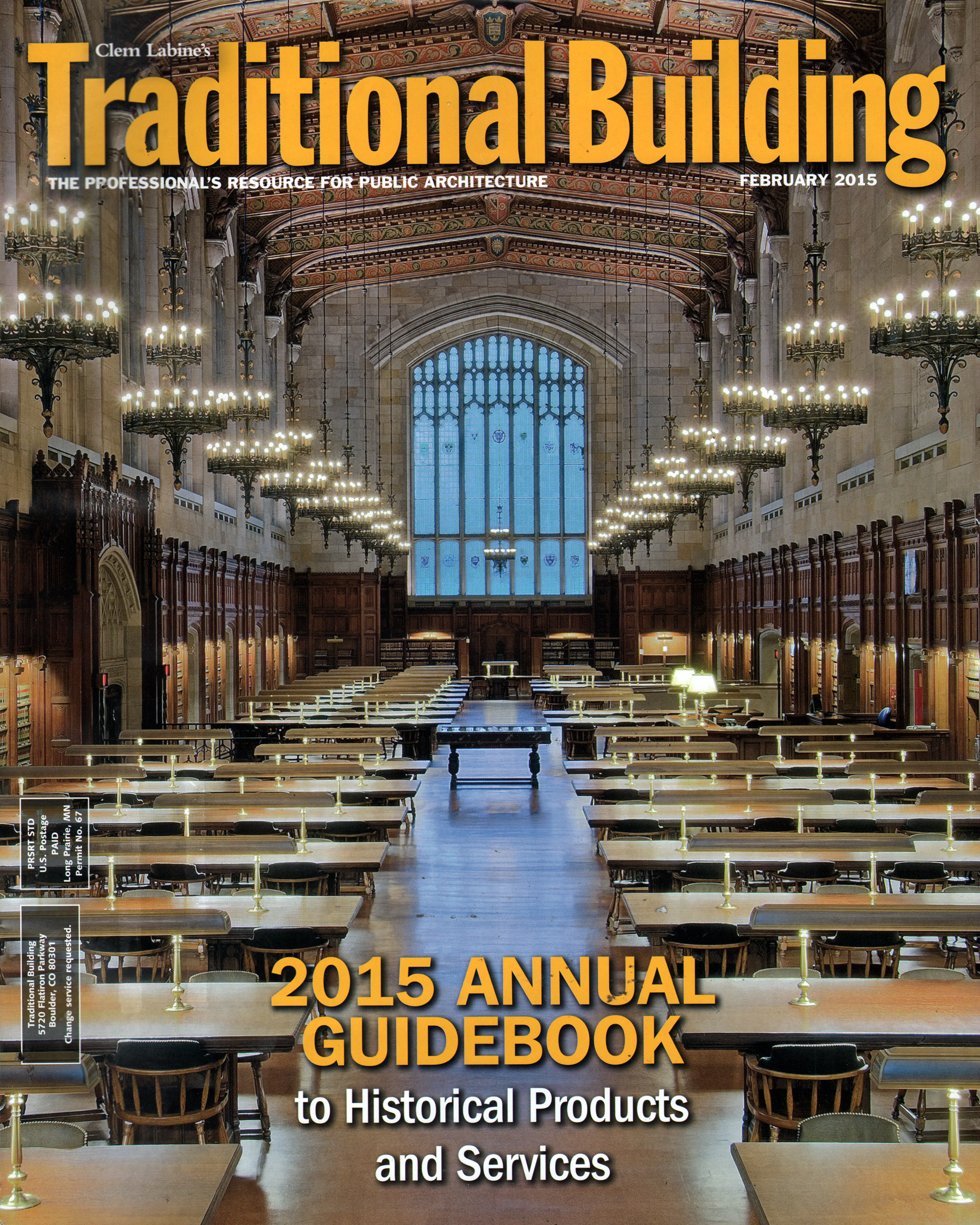 Traditional-Building February 01, 2015 Issue Cover