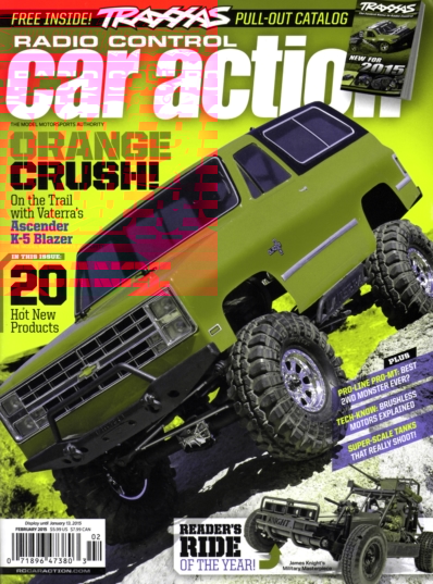 Radio Control Car Action February 01, 2015 Issue Cover