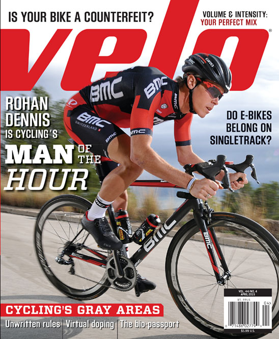 VeloNews April 01, 2015 Issue Cover