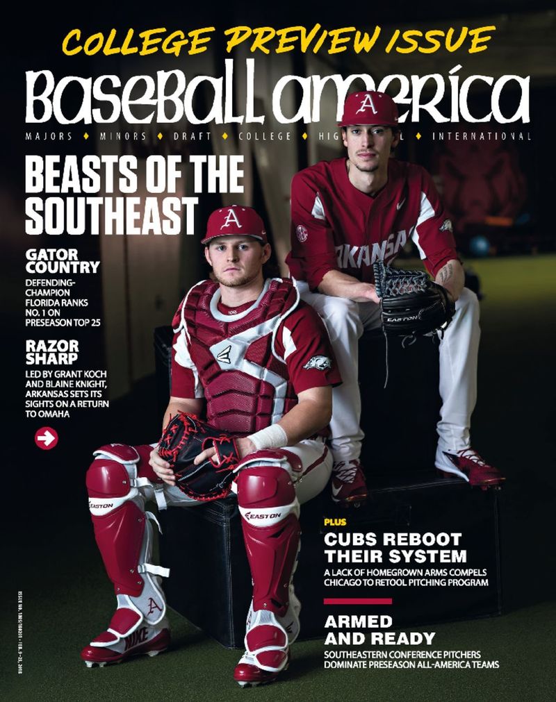 Baseball-America February 09, 2018 Issue Cover