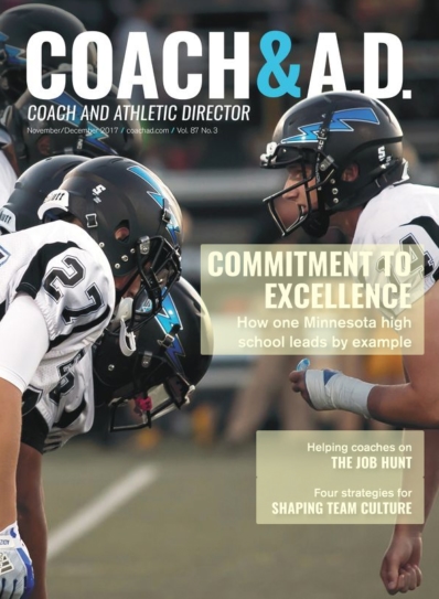 Coach & Athletic Director November 01, 2017 Issue Cover