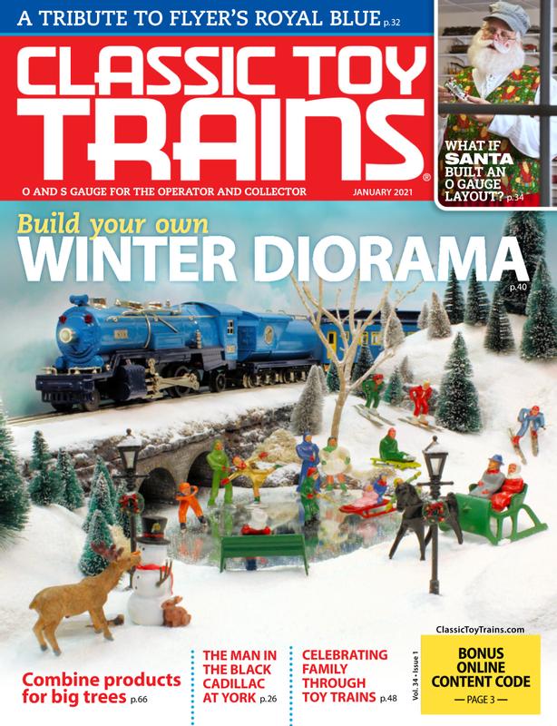 Classic-Toy-Trains January 01, 2021 Issue Cover
