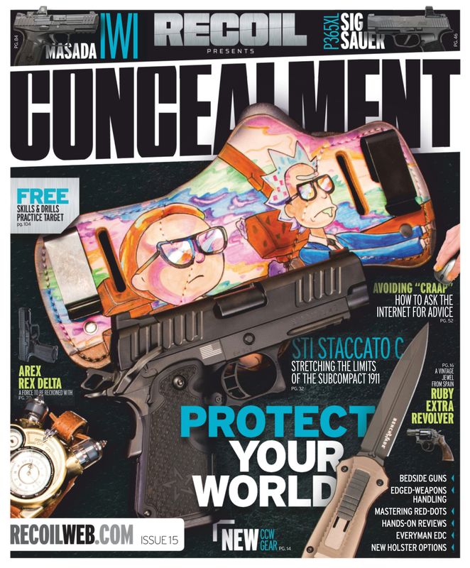 Recoil-Concealment September 01, 2019 Issue Cover