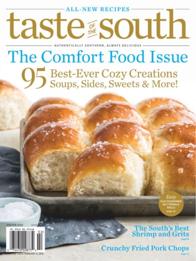 Taste of the South January 01, 2020 Issue Cover