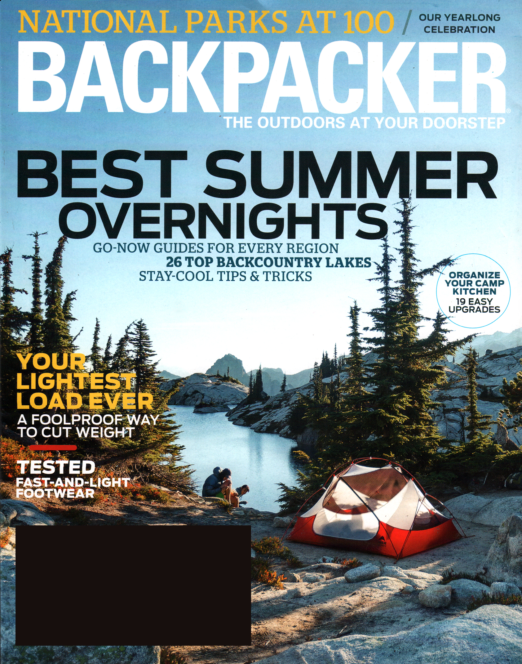 Backpacker August 01, 2015 Issue Cover
