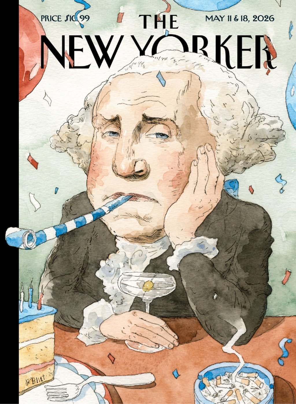 The-New-Yorker May 11, 2026 Issue Cover