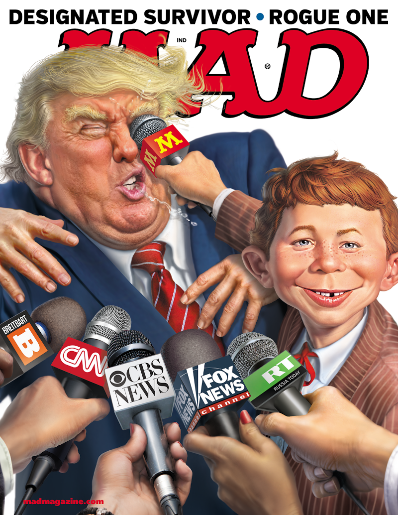 Mad-Magazine June 01, 2017 Issue Cover