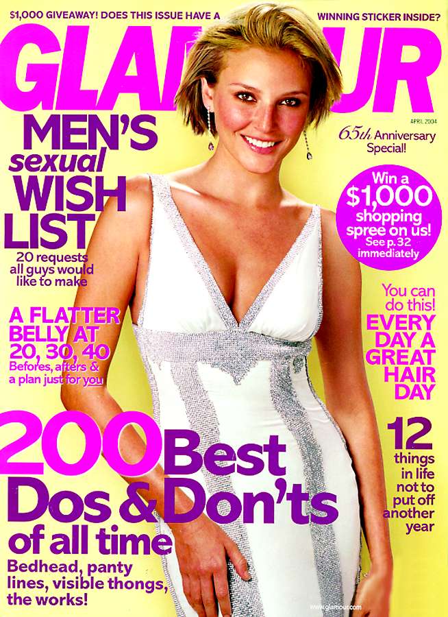 Glamour April 01, 2004 Issue Cover