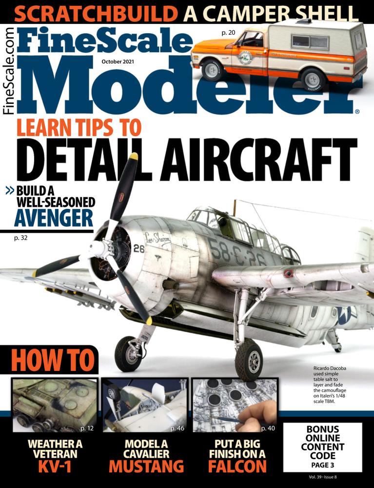 Finescale-Modeler October 01, 2021 Issue Cover