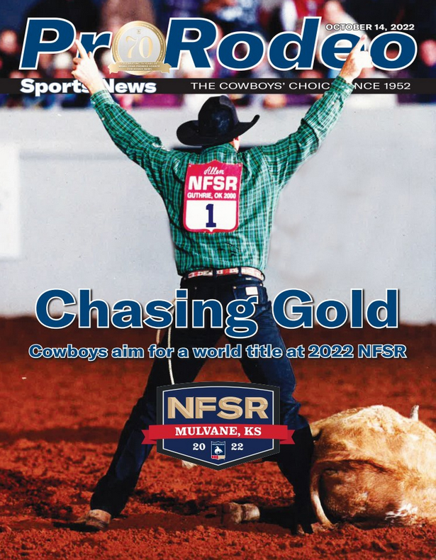 Pro-Rodeo-Sports-News October 14, 2022 Issue Cover