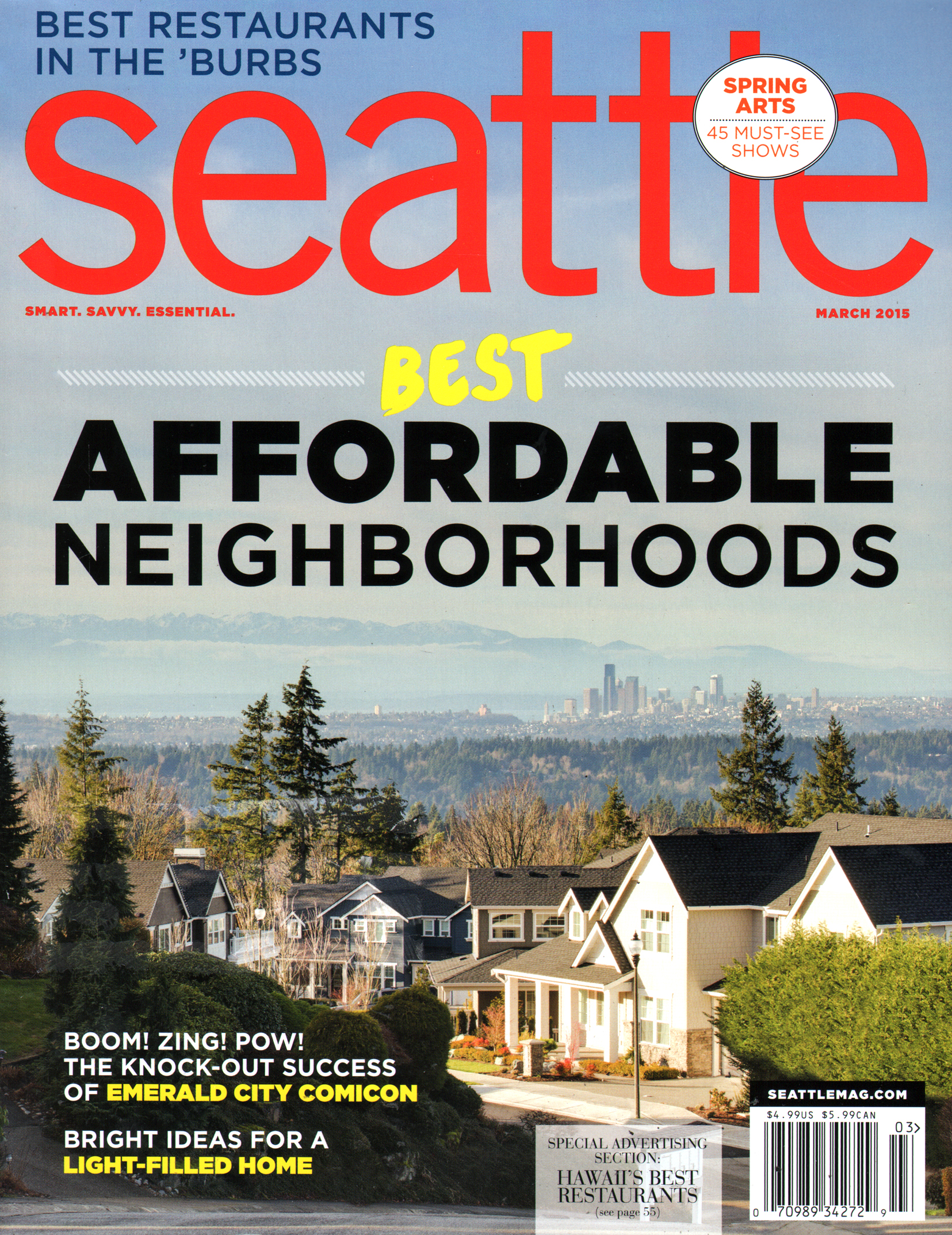 Seattle-Magazine March 01, 2015 Issue Cover