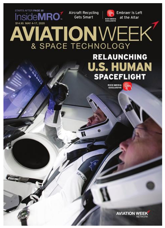 Aviation-Week-and-Space-Technology May 04, 2020 Issue Cover