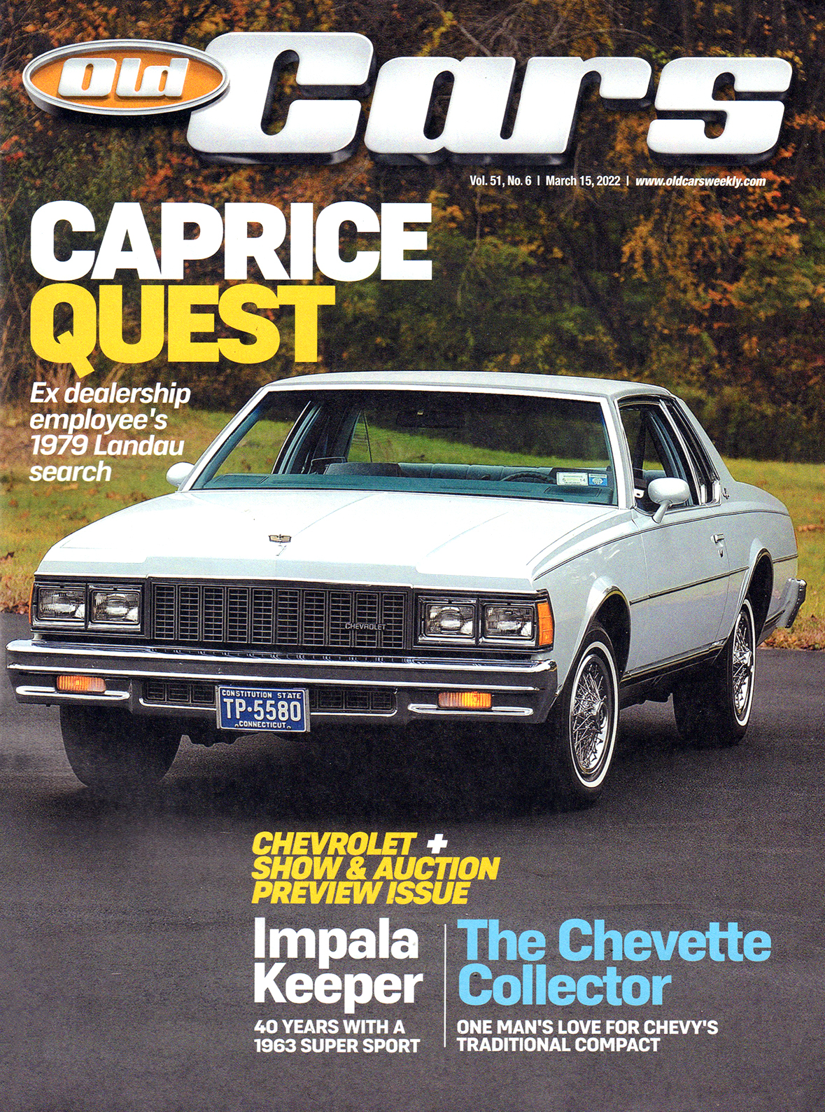 Old-Cars March 15, 2022 Issue Cover
