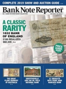Bank-Note-Reporter July 01, 2019 Issue Cover