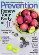 Prevention July 01, 2016 Issue Cover