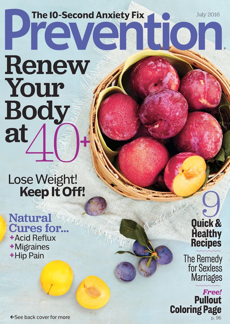 Prevention July 01, 2016 Issue Cover