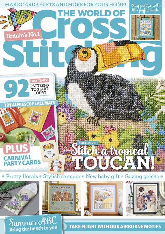 The-World-of-Cross-Stitching July 01, 2020 Issue Cover