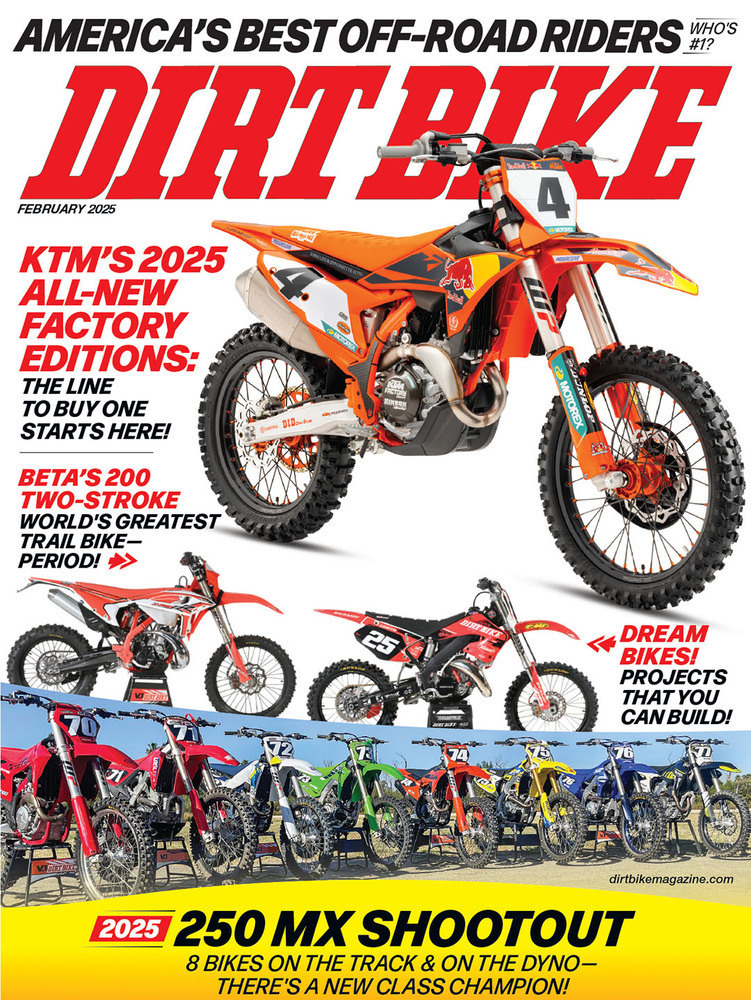 Dirt-Bike February 01, 2025 Issue Cover