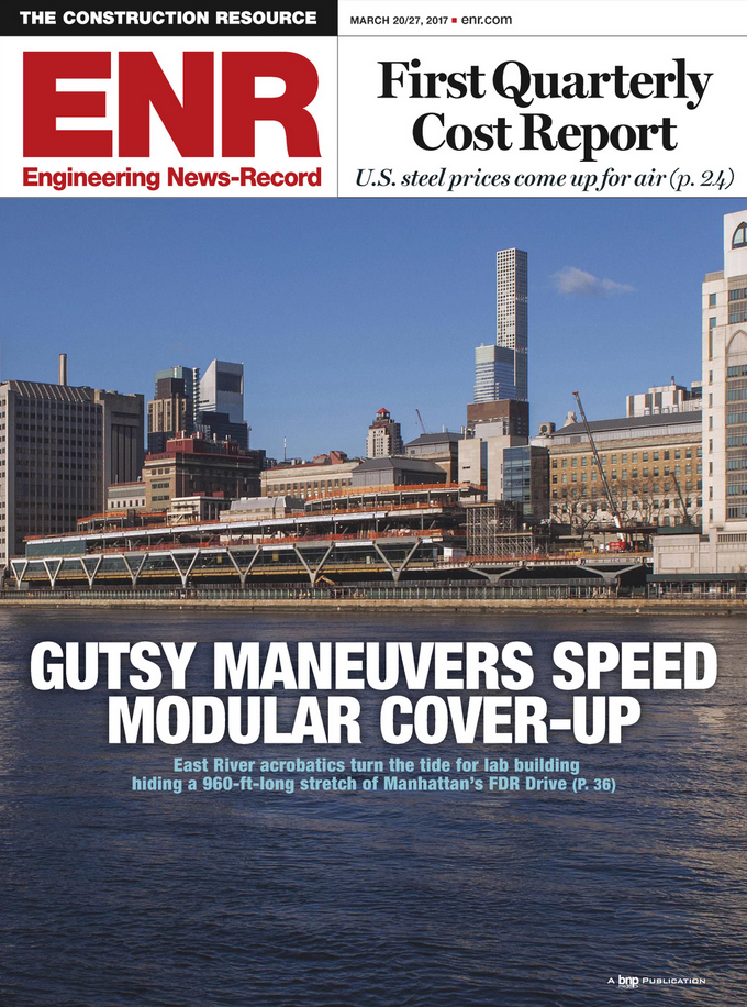 Engineering-News-Record March 20, 2017 Issue Cover