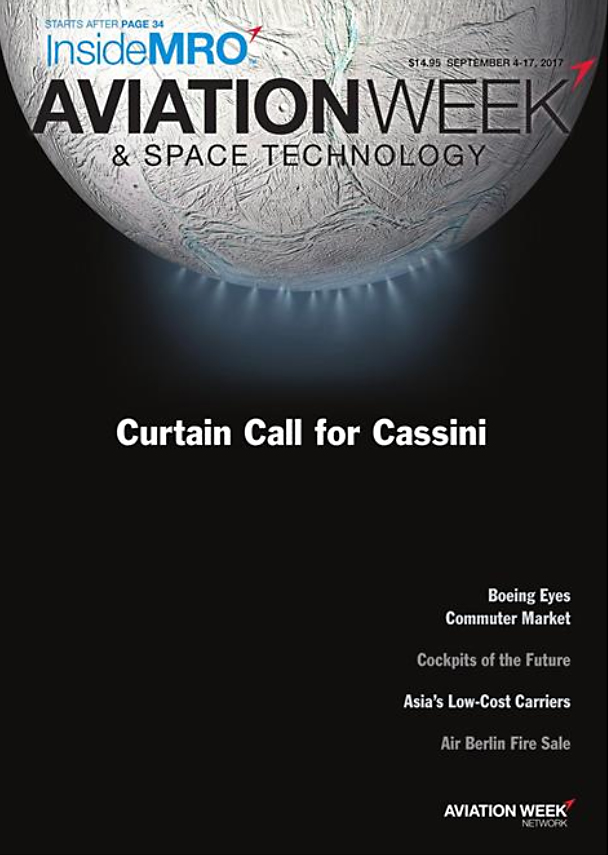 Aviation-Week-and-Space-Technology September 04, 2017 Issue Cover
