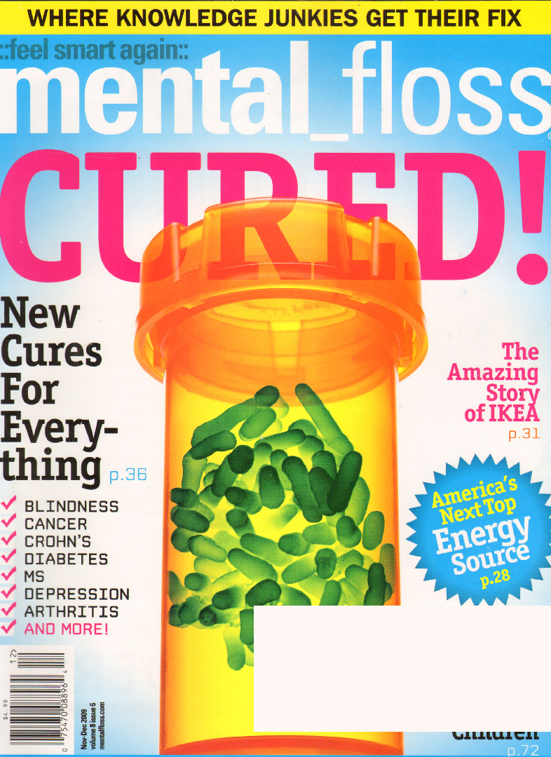 Mental-Floss December 01, 2009 Issue Cover