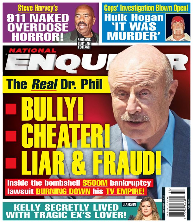 National Enquirer September 15, 2025 Issue Cover