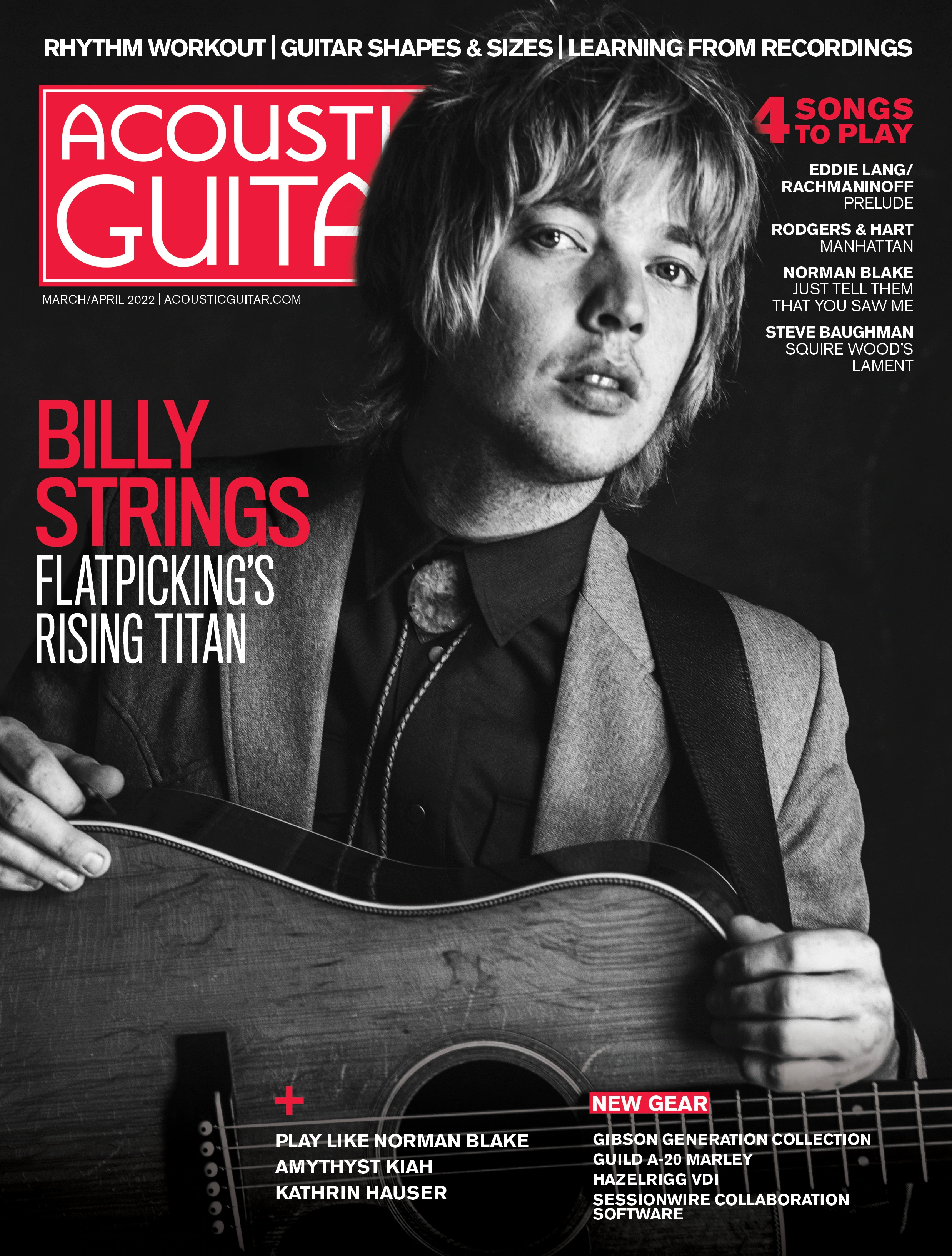 Acoustic-Guitar March 01, 2022 Issue Cover