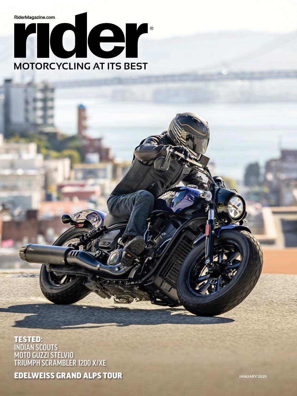 Rider January 01, 2025 Issue Cover
