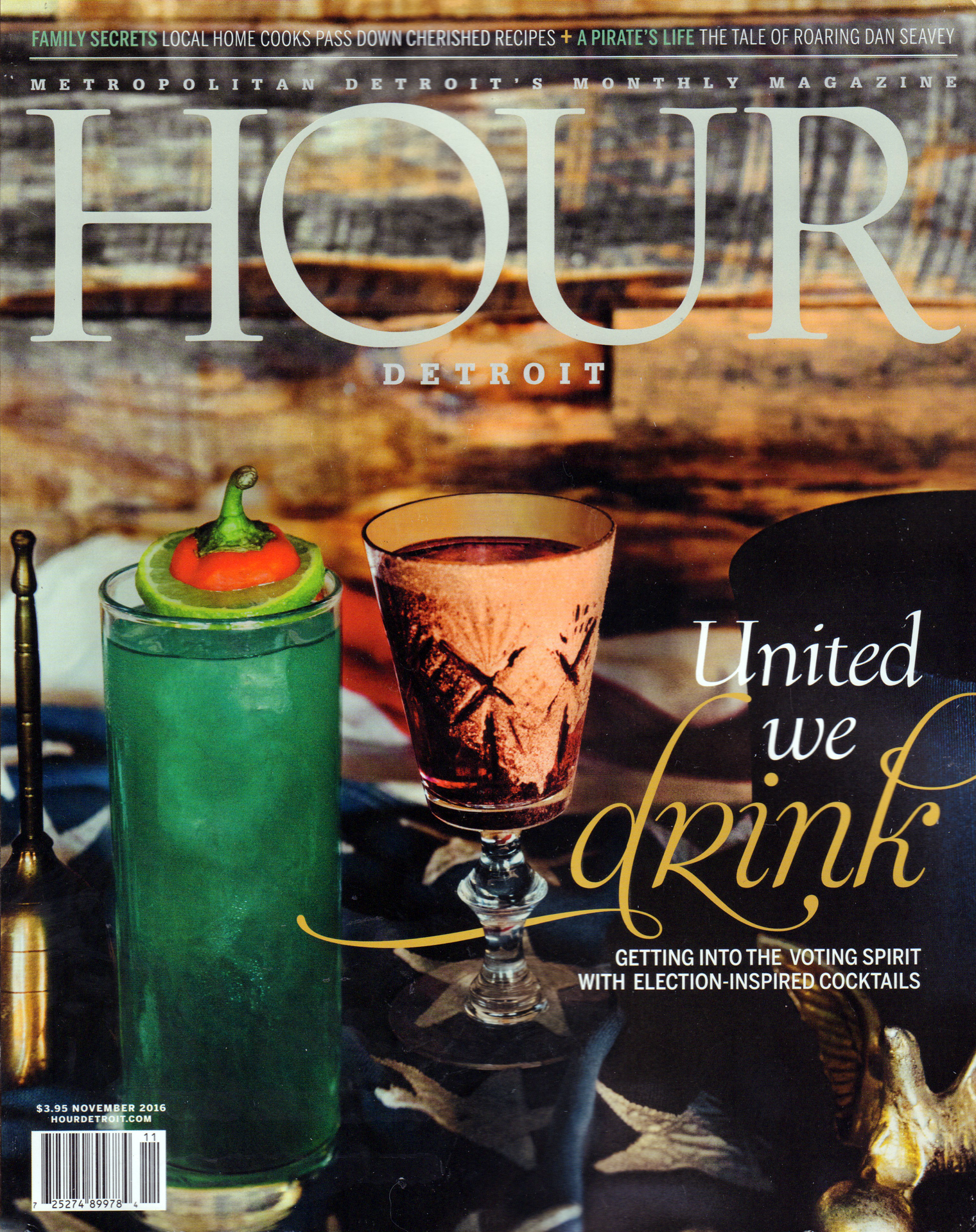 Hour-Detroit November 01, 2016 Issue Cover